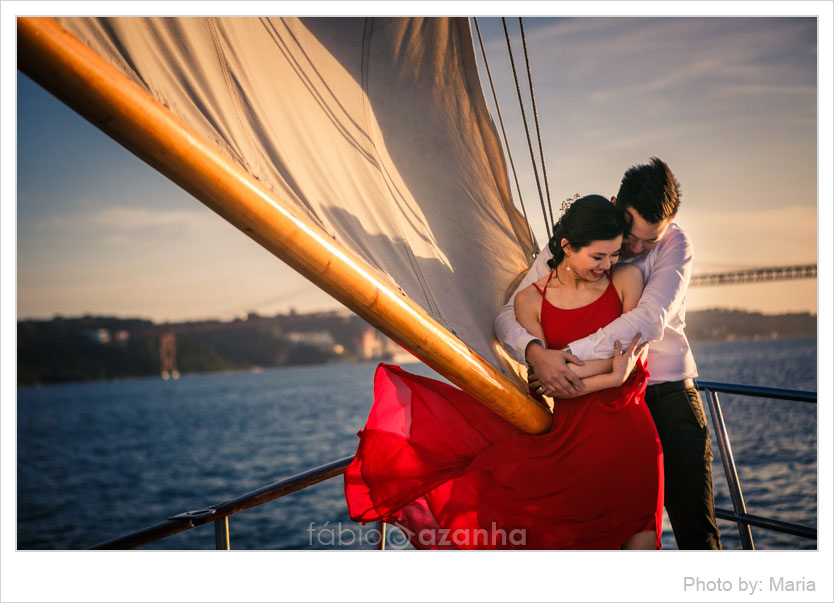 Tagus River Engagement Session Lisbon